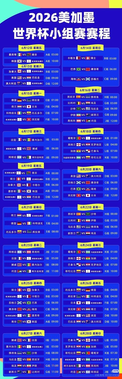 2026世界杯直播更新